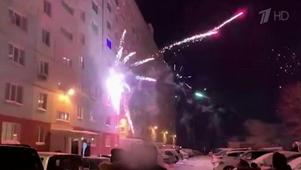 Салют Старый Новый Год