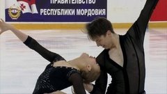 Арина Ушакова — Максим Некрасов. Ритм-танец. Танцы. Первенство России по фигурному катанию среди юниоров 2020