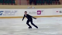 Андрей Мозалев. Произвольная программа. Юноши. Первенство России по фигурному катанию среди юниоров 2020