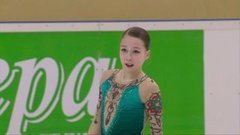 Ксения Синицына. Произвольная программа. Девушки. Первенство России по фигурному катанию среди юниоров 2020