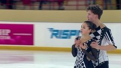 Диана Мухаметзянова — Илья Миронов. Произвольная программа. Пары. Первенство России по фигурному катанию среди юниоров 2020