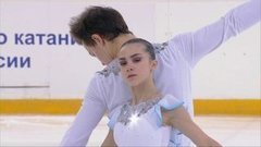 Аполлинария Панфилова — Дмитрий Рылов. Произвольная программа. Пары. Первенство России по фигурному катанию среди юниоров 2020