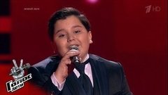 Зелимхан Атаев. «Parlami d’amore, Mariu». Голос.Дети-7. Слепое прослушивание. Фрагмент выпуска от 14.02.2020