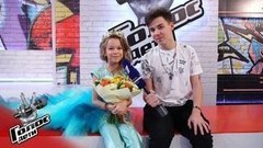 «Я русалка, а папа — Тритон!» Ангелина Дерябина. Интервью после Слепого прослушивания. Голос.Дети-7