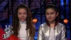 Валерия Базыкина и Манижа Аминова. «Мы познакомились на концерте». Голос.Дети-7. Фрагмент выпуска от 21.02.2020