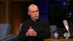 Актер Юрий Борисов о фильме «Калашников». Вечерний Ургант. Фрагмент выпуска от 24.02.2020