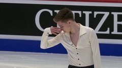 Андрей Мозалев. Короткая программа. Юноши. Чемпионат мира по фигурному катанию среди юниоров 2020