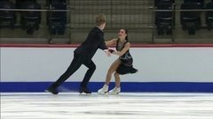 Диана Дэвис — Глеб Смолкин. Ритм-танец. Танцы. Чемпионат мира по фигурному катанию среди юниоров 2020