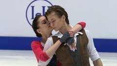 Елизавета Шанаева и Девид Нарижный лидируют по итогам короткой программы! Ритм-танец. Танцы. Чемпионат мира по фигурному катанию среди юниоров 2020