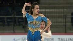 Эйвонли Нгуен — Вадим Колесник. Ритм-танец. Танцы. Чемпионат мира по фигурному катанию среди юниоров 2020