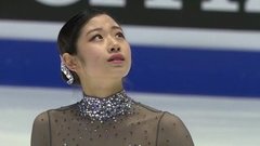 Хаен Ли. Короткая программа. Девушки. Чемпионат мира по фигурному катанию среди юниоров 2020