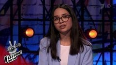 Анна Прокопенко. «Я романтичная натура, играю на гитаре и укулеле». Голос.Дети-7. Фрагмент выпуска от 06.03.2020