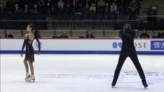 Елизавета Шанаева — Девид Нарижный. Произвольный танец. Танцы. Чемпионат мира по фигурному катанию среди юниоров 2020