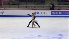 Эйвонли Нгуен — Вадим Колесник. Произвольный танец. Танцы. Чемпионат мира по фигурному катанию среди юниоров 2020