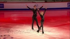 Ксения Ахантьева — Валерий Колесов. Показательные выступления. Чемпионат мира по фигурному катанию среди юниоров 2020