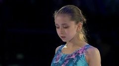 Камила Валиева. Показательные выступления. Чемпионат мира по фигурному катанию среди юниоров 2020