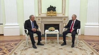Состоялась встреча Владимира Путина с первым президентом Казахстана Нурсултаном Назарбаевым