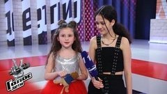 «Мне помогает мой талисман — Лева из Могилева». София Бутаменок. Интервью после Слепых прослушиваний. Голос.Дети-7