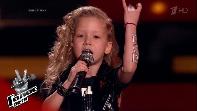 Ксения Шаплыко. «Районы-кварталы». Голос.Дети-7. Слепое прослушивание. Фрагмент выпуска от 13.03.2020