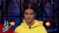 Арина Орлова. «Я люблю играть на гитаре, рисовать одежду, людей». Голос.Дети-7. Фрагмент выпуска от 20.03.2020