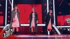 Варвара Музеева, Кира Науменко и Софья Туманова. «Одно и то же». Голос.Дети-7. Поединки. Фрагмент выпуска от 27.03.2020