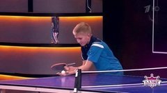 Виртуоз пинг-понга Павел Попов. Лучше всех! Фрагмент выпуска от 29.03.2020