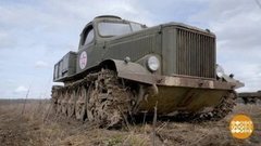 Блондинка за рычагами тягача. Доброе утро. Фрагмент выпуска от 01.04.2020