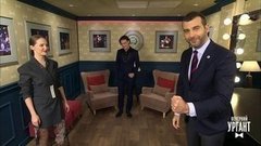Иван рассаживает Павла Табакова и Юлию Хлынину. Пролог. Вечерний Ургант. Фрагмент выпуска от 07.04.2020