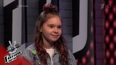 Варвара Глухова перед Дополнительным этапом. Голос.Дети-7. Фрагмент выпуска от 17.04.2020