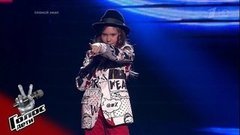 Варвара Глухова. «Шагай». Голос.Дети-7. Дополнительный этап. Фрагмент выпуска от 17.04.2020