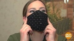 Санитарные маски. Во-первых, это красиво! Доброе утро. Фрагмент выпуска от 22.04.2020