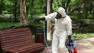 МЧС проводит ежедневную масштабную санитарную обработку социальных объектов