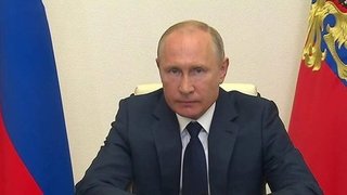 капитВладимир Путин выступил с новым обращением к россиянам