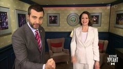 Ольга Кабо и Иван Ургант продувают уши. Пролог. Вечерний Ургант. Фрагмент выпуска от 02.06.2020