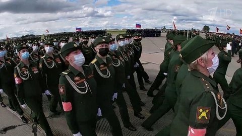 В финальную стадию вступила подготовка к парадам в честь 75-летия Великой Победы