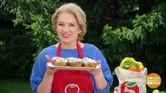 Яблочные кексы от Марии Суровой. Доброе утро. Фрагмент выпуска от 18.08.2020