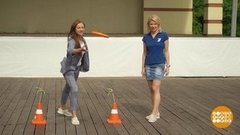 Маргарита Дробязко швыряет тарелки. Доброе утро. Фрагмент выпуска от 02.09.2020