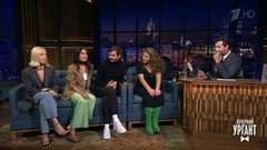 Актеры Алена Михайлова, Ирина Носова, Варвара Шмыкова и Антон Лапенко о сериале «Чики». Вечерний Ургант. Фрагмент выпуска от 04.09.2020