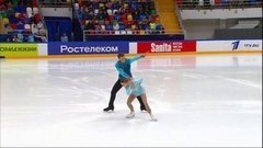 Александра Бойкова — Дмитрий Козловский. Короткая программа. Пары. Предсезонные контрольные прокаты по фигурному катанию 2020/21