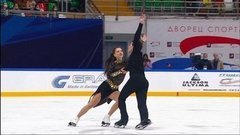 Аннабель Морозова — Андрей Багин. Произвольный танец. Танцы. Предсезонные контрольные прокаты по фигурному катанию 2020/21