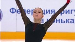 Камила Валиева. Произвольная программа. Женщины. Предсезонные контрольные прокаты по фигурному катанию 2020/21