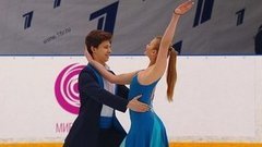 Ангелина Лазарева — Максим Прокофьев. Юниоры. Ритм-танец. Танцы на льду. Кубок России по фигурному катанию 2020/21