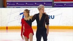 Татьяна Кузьмина — Алексей Хвалько. Юниоры. Короткая программа. Пары. Кубок России по фигурному катанию 2020/21