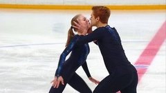 Наталья Хабибуллина — Илья Княжук. Юниоры. Короткая программа. Пары. Кубок России по фигурному катанию 2020/21