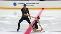 Алина Расковалова — Артем Бутаев. Юниоры. Короткая программа. Пары. Кубок России по фигурному катанию 2020/21