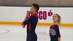 Ксения Ахантьева — Валерий Колесов. Короткая программа. Пары. Кубок России по фигурному катанию 2020/21