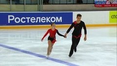 Алина Расковалова — Артем Бутаев. Юниоры. Произвольная программа. Пары. Кубок России по фигурному катанию 2020/21