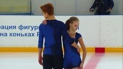 Наталья Хабибуллина — Илья Княжук. Юниоры. Произвольная программа. Пары. Кубок России по фигурному катанию 2020/21