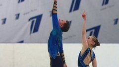 Юлия Артемьева — Михаил Назарычев. Произвольная программа. Пары. Кубок России по фигурному катанию 2020/21