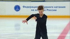 Александр Голубев. Короткая программа. Юноши. Кубок России по фигурному катанию 2020/21